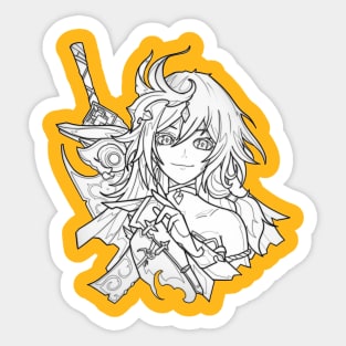 Honkai Impact Sticker